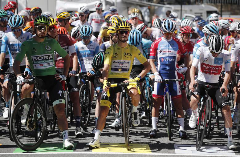Hình ảnh đẹp về giải đua vòng quanh nước Pháp - Tour de France giữa dịch Covid-19 - Ảnh 3.