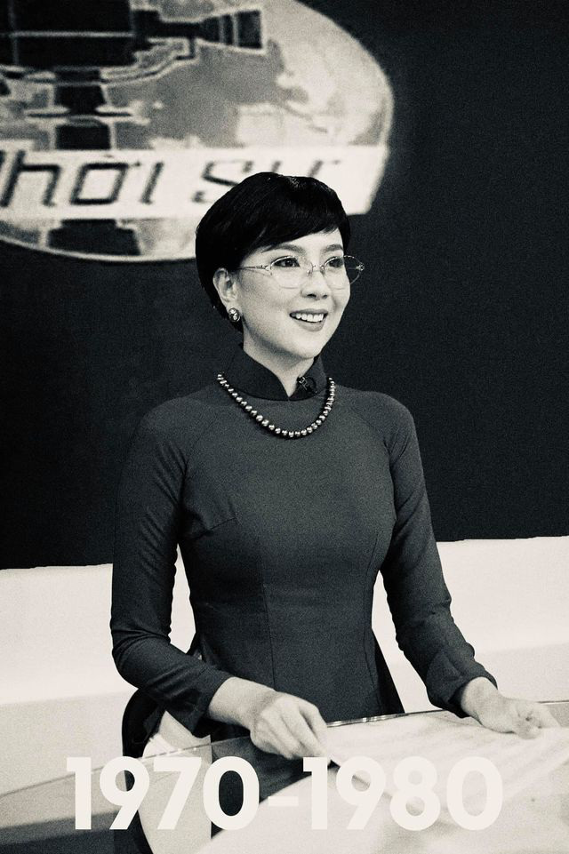 BTV Mai Ngọc được khen giống NSƯT Kim Tiến khi tái hiện MC Thời sự 50 năm - Ảnh 3.