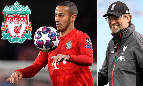 Thiago đang trên đường gia nhập Liverpool.