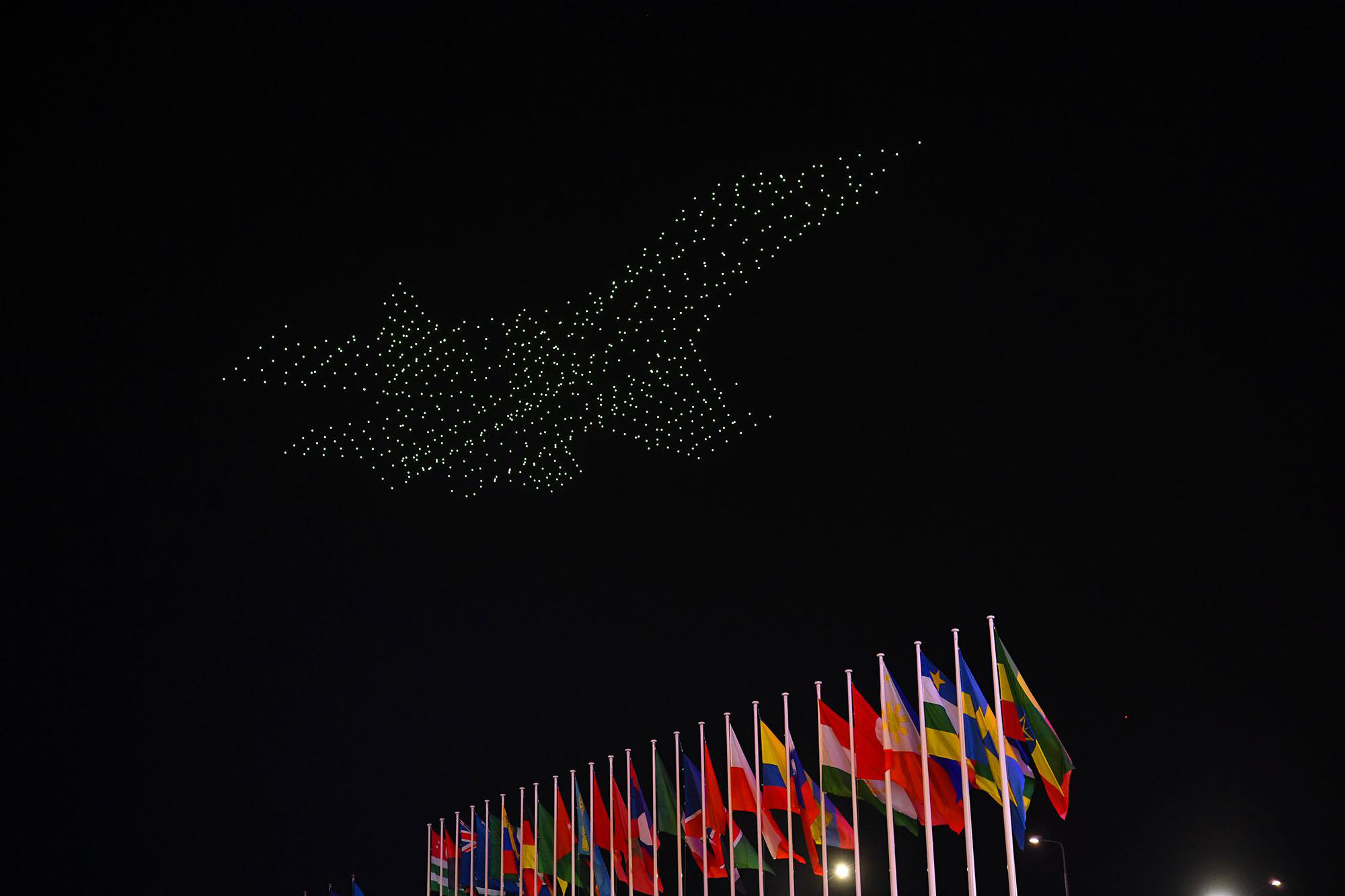Những hình ảnh ấn tượng, pháo hoa rực rỡ tại lễ bế mạc Army Games 2020 - Ảnh 9.