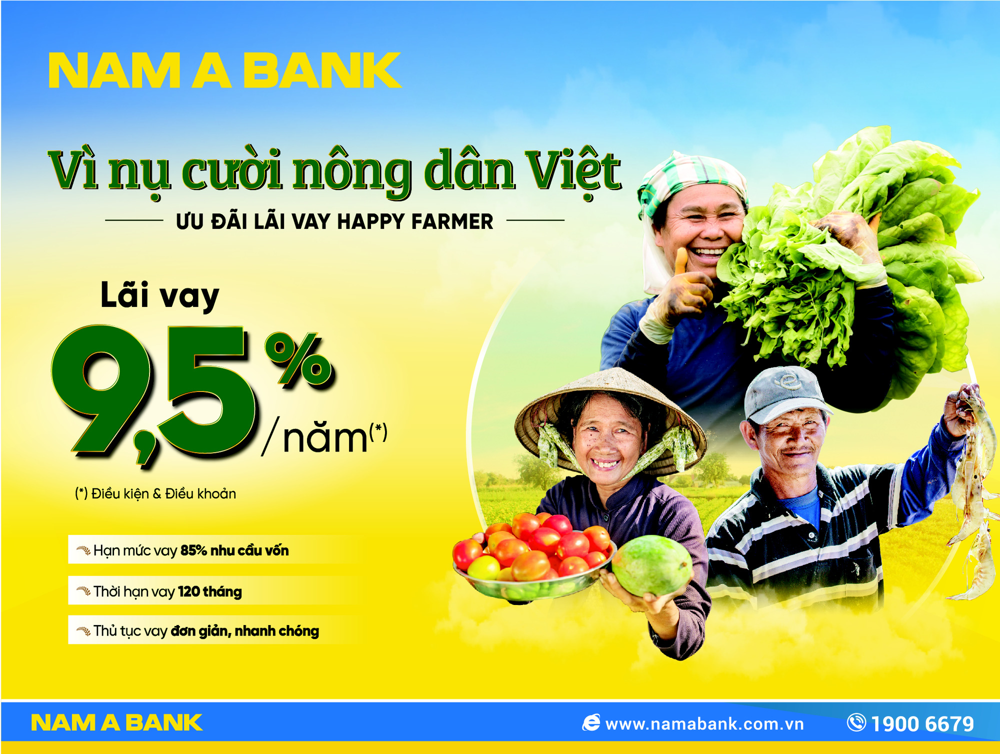 Nam A Bank dành nhiều ưu đãi cho vay nông nghiệp nông thôn - Ảnh 1.