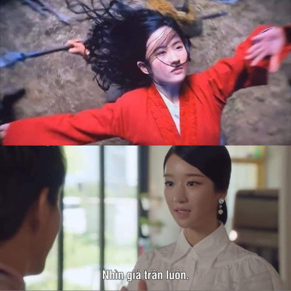 Netizen hùa nhau chế ảnh diễn xuất của Lưu Diệc Phi ở Mulan: Bất biến toàn tập, tỷ chết tâm rồi mấy em ơi! - Ảnh 15.