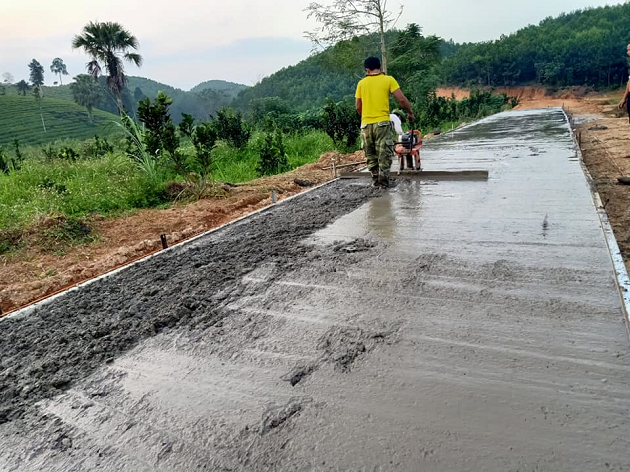 Những tuyến đường dân làm, dân hưởng ở khu Vai - Ảnh 2.