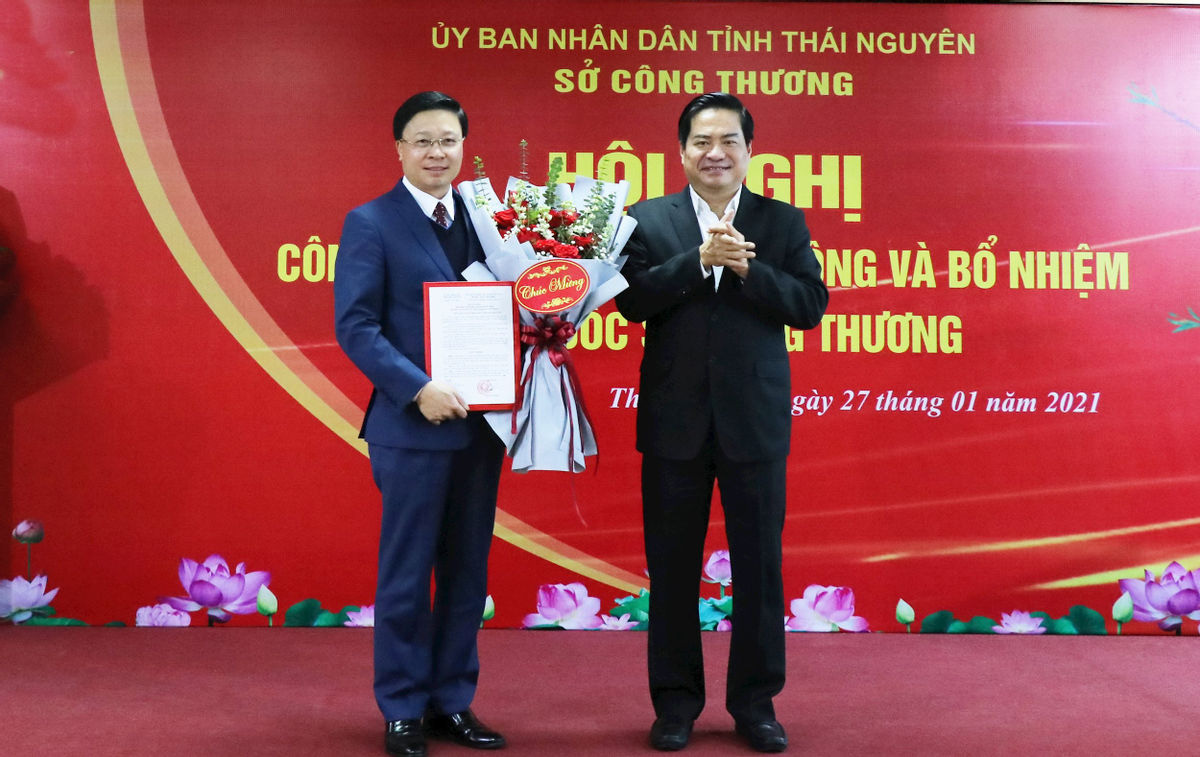 Thái Nguyên có Tân Giám đốc Sở Công thương - Ảnh 1.