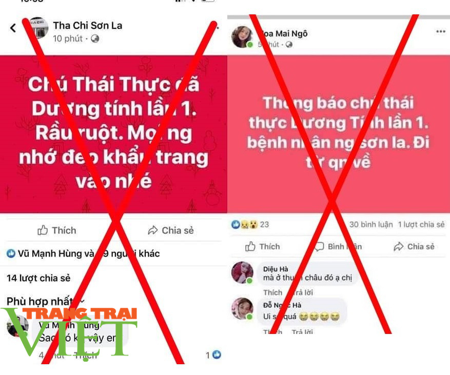 Sơn La: Phạt tiền 15 triệu đồng đối với 2 trường hợp thông tin không đúng về dịch Covid-19 - Ảnh 4.