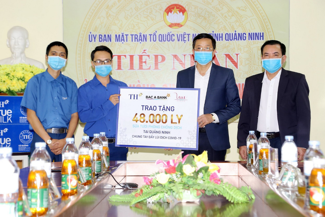 Tập đoàn TH tặng 200.000 ly sữa tươi, chung tay đẩy lùi Covid-19 tại Hải Dương, Quảng Ninh - Ảnh 3.