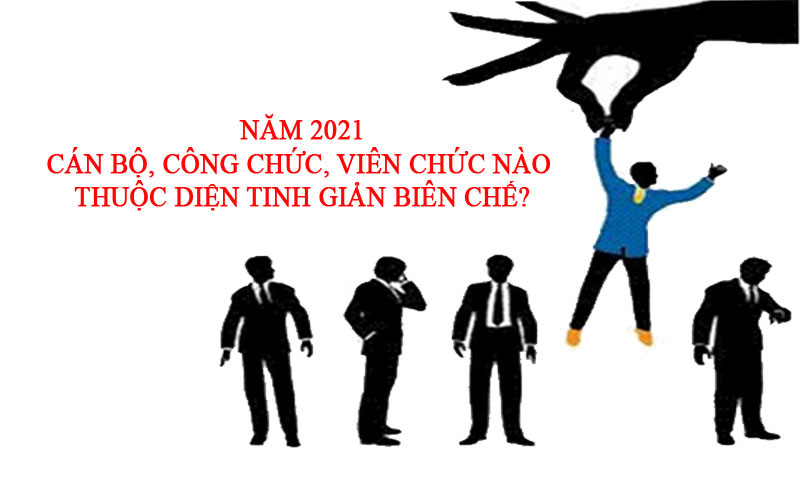 Năm 2021, cán bộ, công chức, viên chức nào thuộc diện tinh giản biên chế? - Ảnh 1.