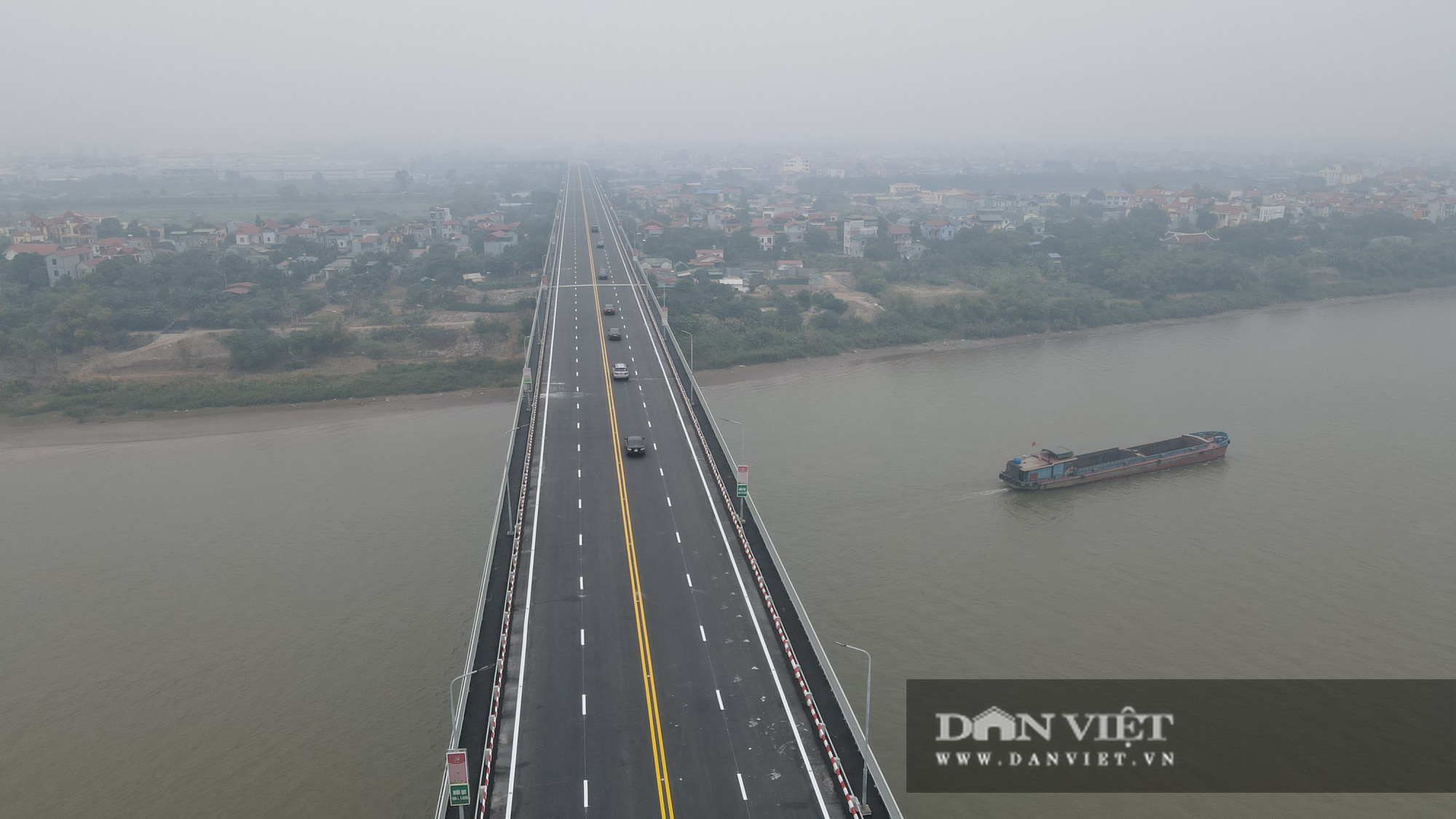Ảnh: Cầu Thăng Long chính thức thông xe với tốc độ lưu thông tối đa 80km/h - Ảnh 15.