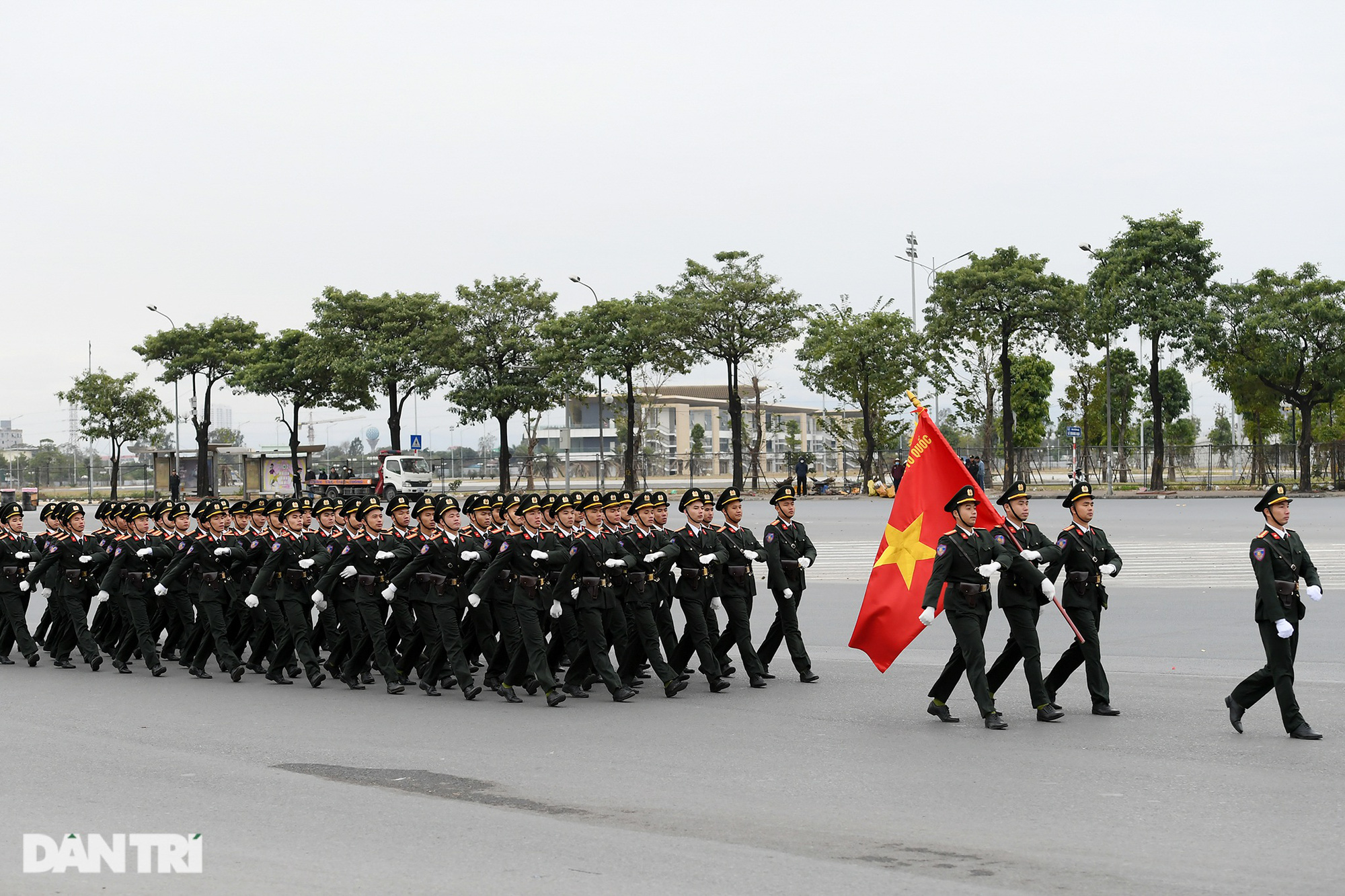 ẢNH-CLIP: Dàn khí tài đặc chủng tham gia diễn tập bảo vệ Đại hội Đảng toàn quốc - Ảnh 2.