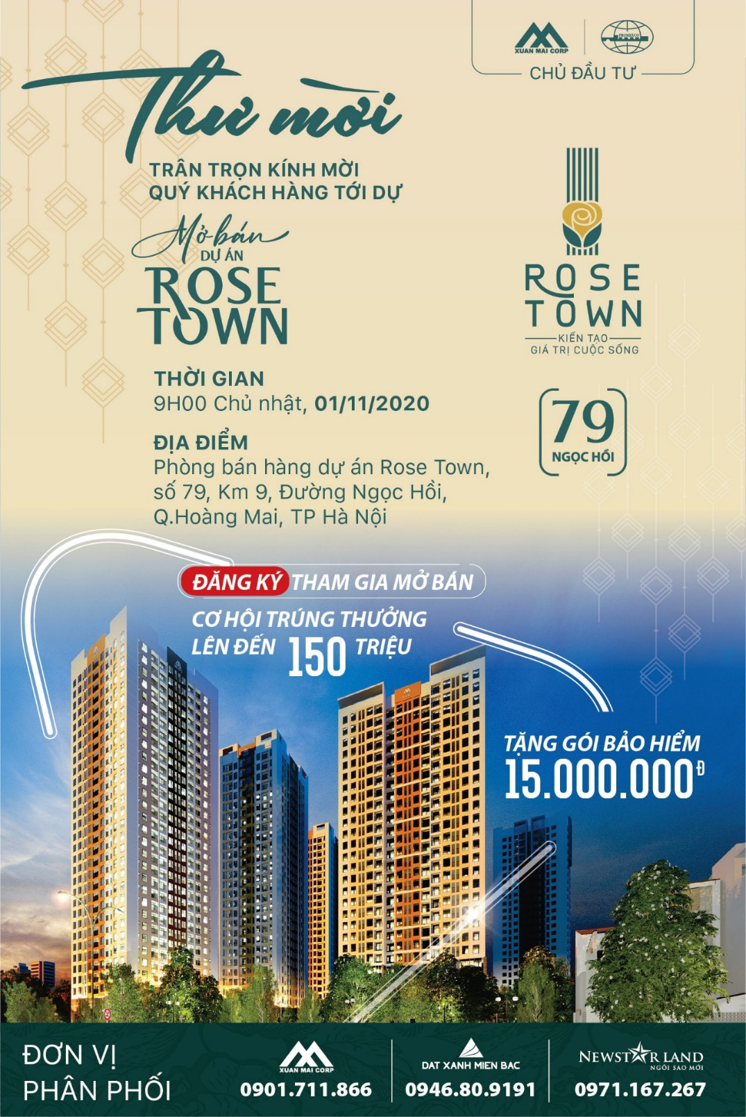 Nhiều ưu đãi “khủng” trong dịp mở bán đợt cuối tòa DV02 dự án Rose Town - Ảnh 2.