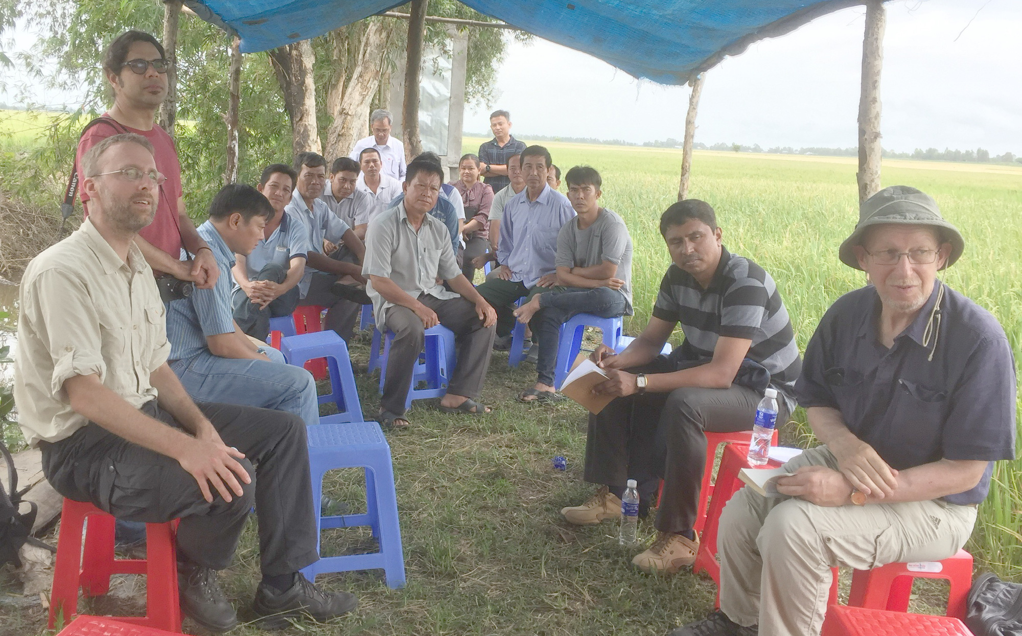 Gặp lại “cha đẻ” giống lúa lai vùng Bảy Núi - Ảnh 4.