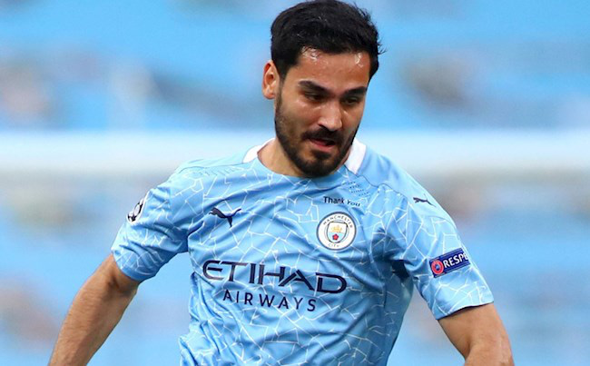 Gundogan thăng hoa khi De Bruyne chấn thương.