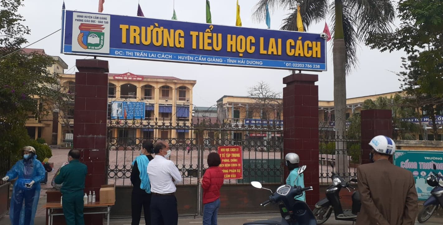 Hải Dương: 75 bạn học được cách ly sau khi 1 trẻ mầm non nhiễm Covid-19 - Ảnh 1.