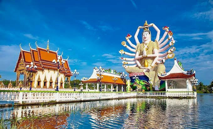 Đền Wat Plai Laem – ngôi đền sở hữu pho tượng Phật Bà Quan Âm 18 tay vô cùng độc đáo - Ảnh 5.