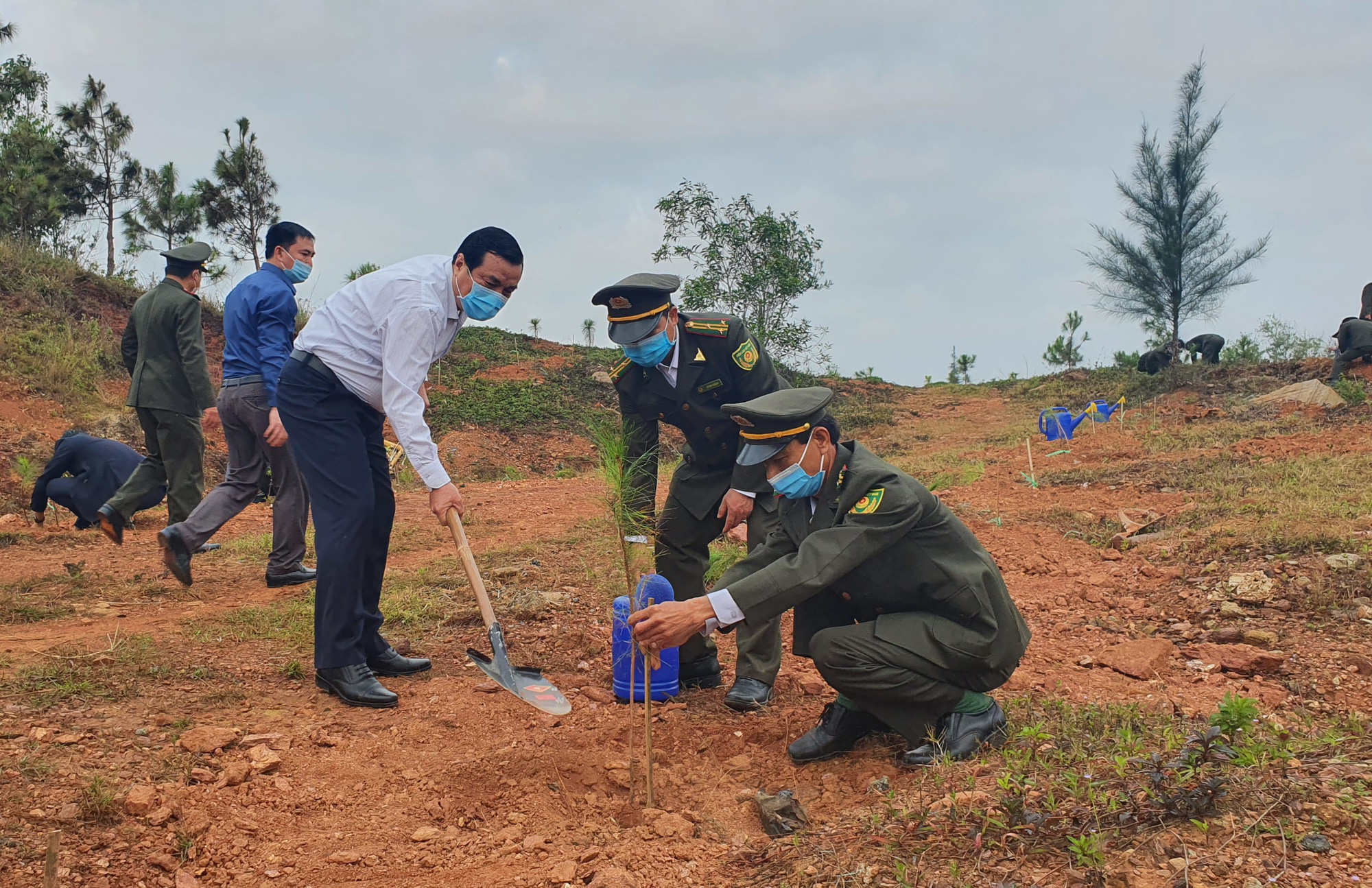 Quảng Nam: Bí thư và Chủ tịch tỉnh hưởng ứng trồng 1 tỷ cây xanh - Ảnh 1.