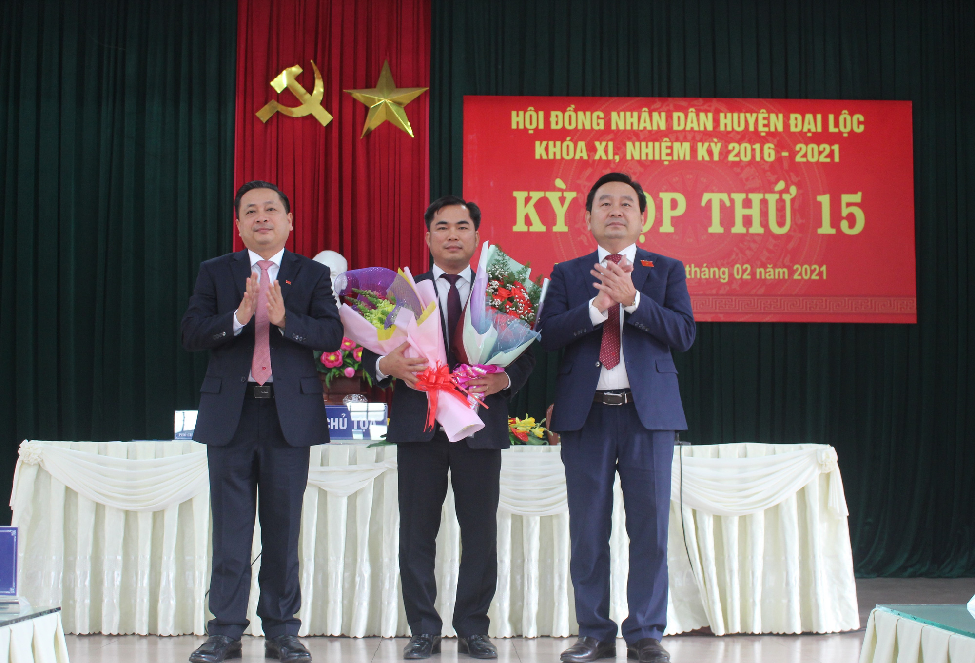 Quảng Nam: Ông Lê Văn Quang được bầu giữ chức Chủ tịch UBND huyện Đại Lộc   - Ảnh 1.