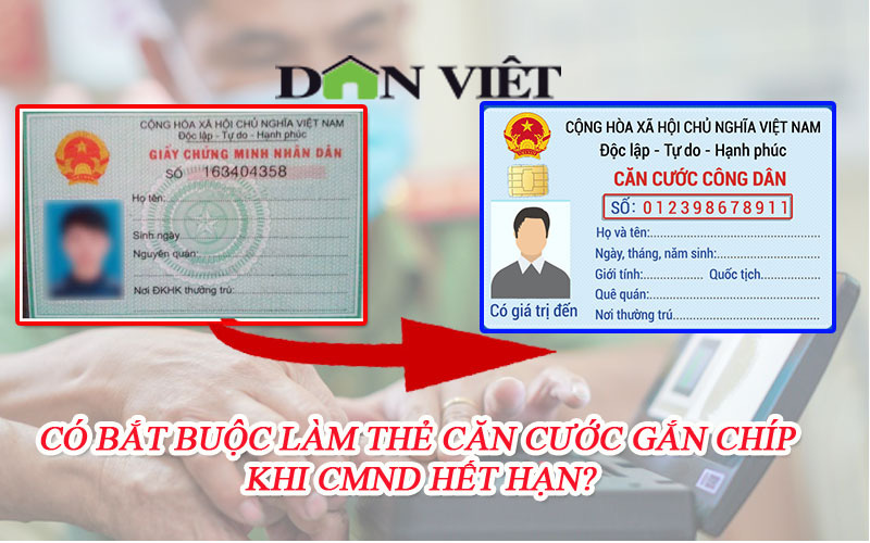 Có bắt buộc làm thẻ căn cước gắn chíp khi CMND hết hạn? - Ảnh 2.