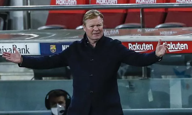 Koeman ca ngợi Messi.