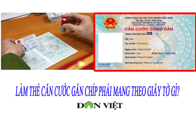 Làm thẻ căn cước gắn chíp phải mang theo giấy tờ gì? - Ảnh 3.