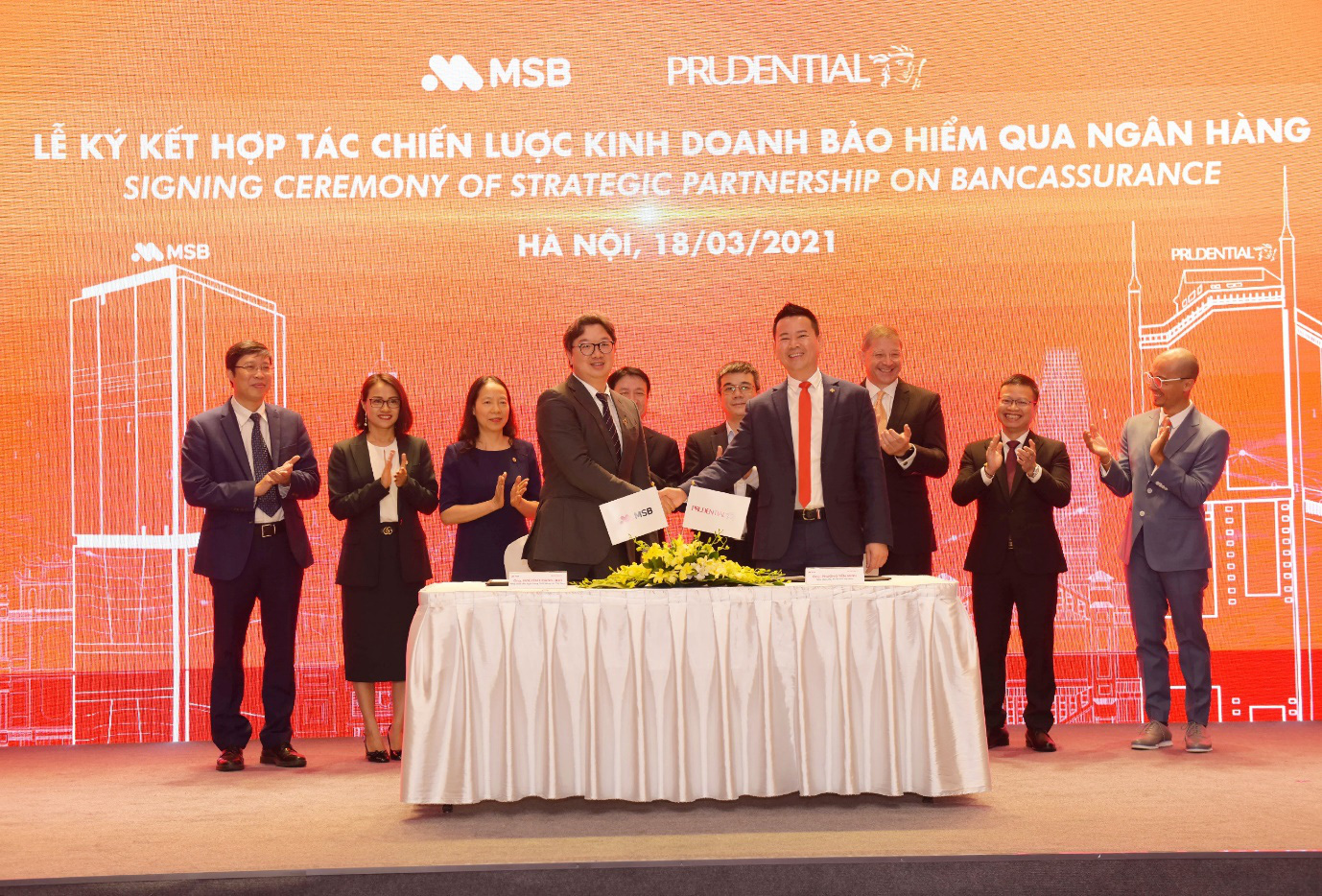 Prudential Việt Nam và Ngân hàng MSB chính thức ký kết gia hạn và mở rộng quan hệ hợp tác trong 15 năm - Ảnh 2.