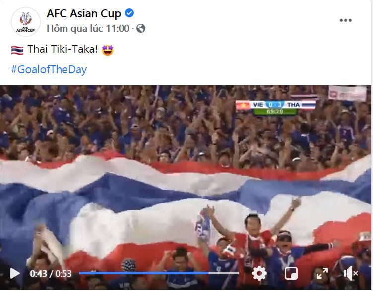 AFC châm ngòi cho cuộc &quot;khẩu chiến&quot; giữa CĐV Việt Nam và Thái Lan - Ảnh 1.