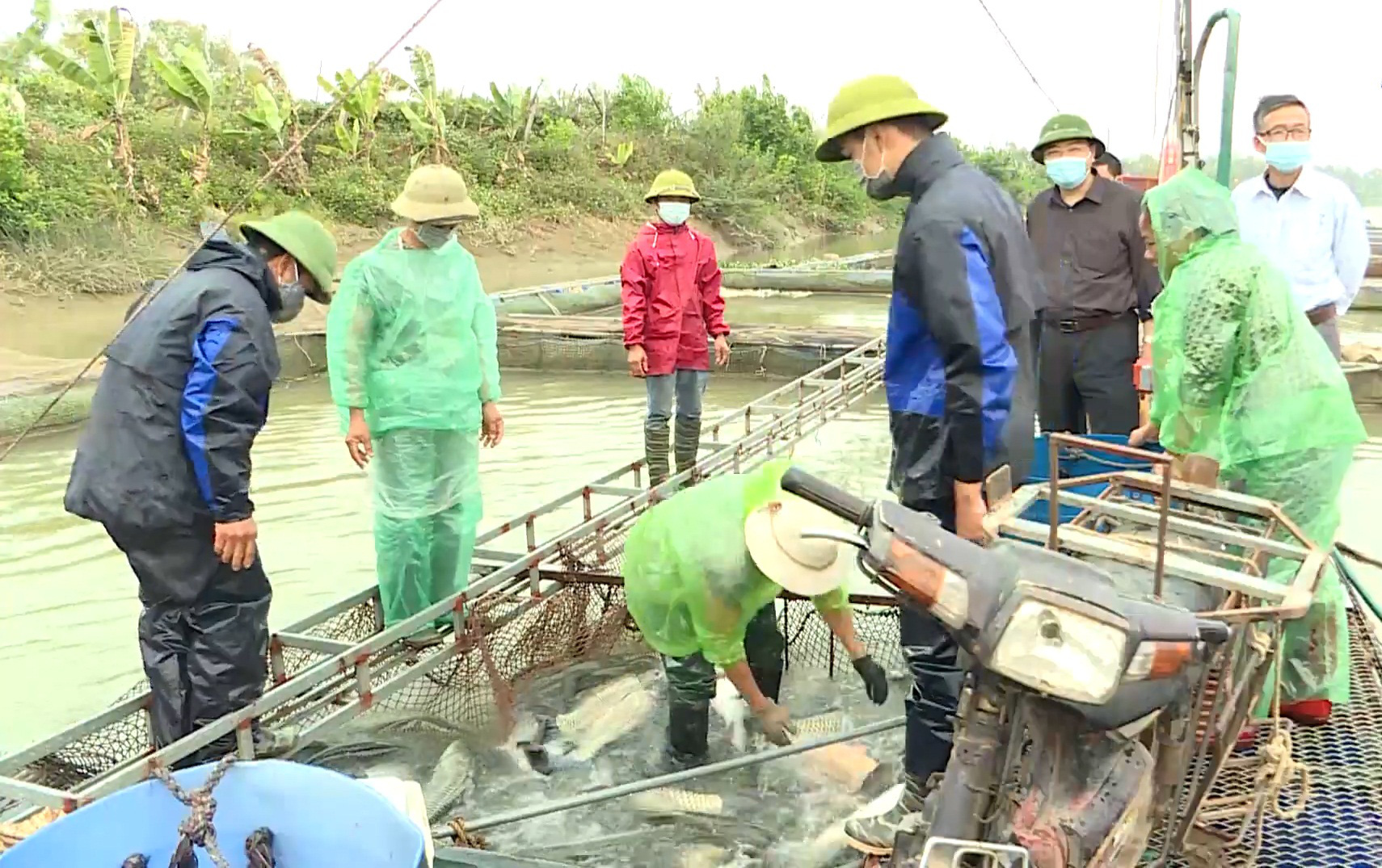 Hải Dương: Thương lái thu mua thủy sản thuận lợi, bà con vui mừng phấn khởi - Ảnh 2.