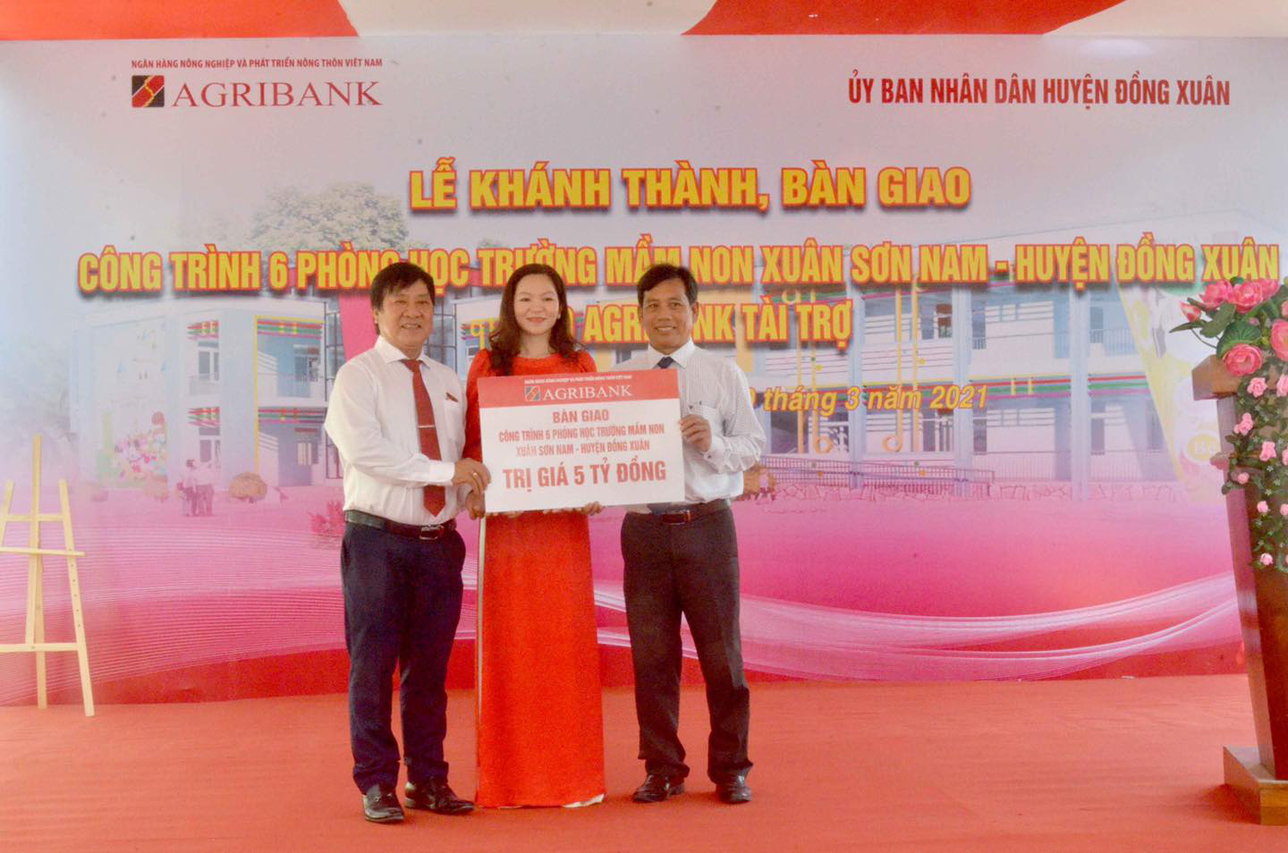 Agribank tài trợ 5 tỷ đồng xây dựng trường học tại tỉnh Phú Yên - Ảnh 3.