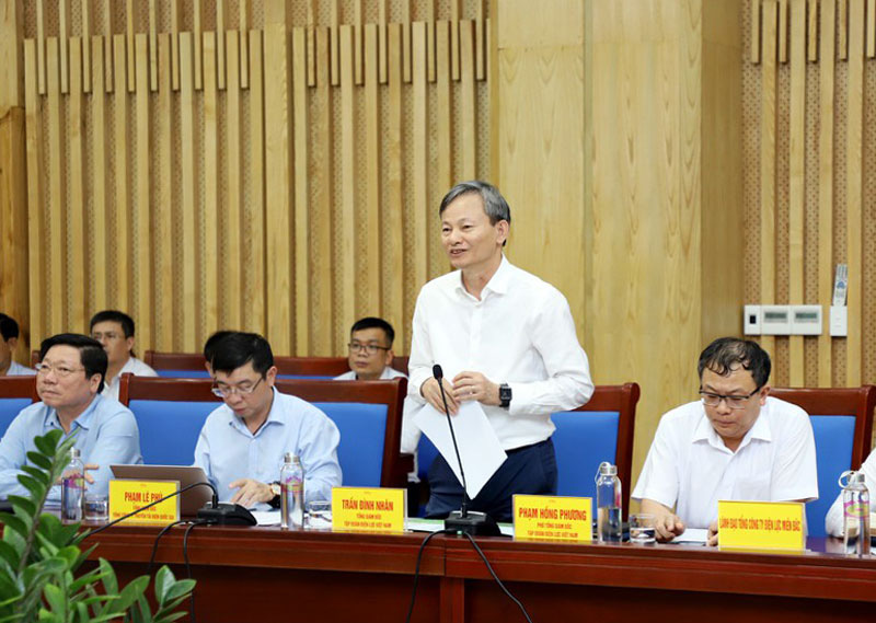 EVN cam kết đáp ứng mọi yêu cầu về điện cho phát triển kinh tế - xã hội của tỉnh Nghệ An - Ảnh 3.