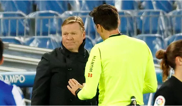 Koeman ấn tượng với phong độ của Barcelona.