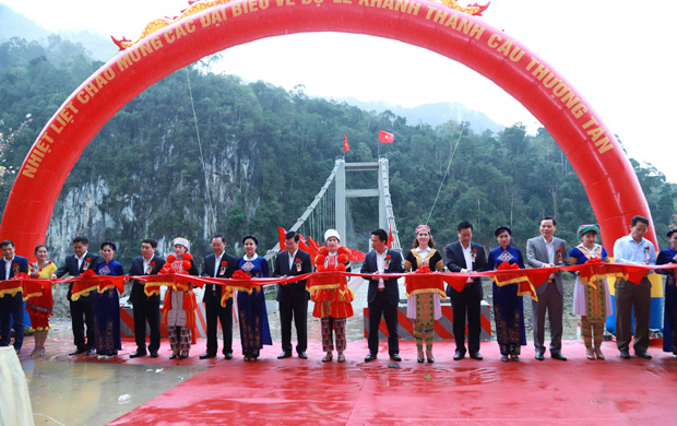Khánh thành công trình cầu Thượng Tân, huyện Bắc Mê - Ảnh 4.