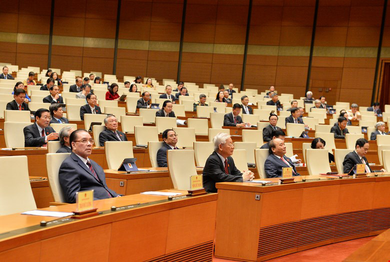 Quốc hội khai mạc kỳ họp thứ 11: Lần đầu tiên Thủ tướng được giới thiệu để Quốc hội bầu giữ chức Chủ tịch nước - Ảnh 1.