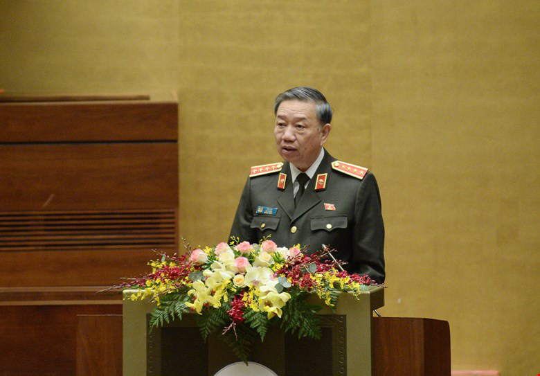 Bộ trưởng Công an Tô Lâm trả lời những &quot;trăn trở&quot; của ĐBQH tại Kỳ họp cuối của Quốc hội khoá XIV - Ảnh 5.