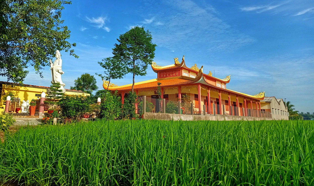 Tranh vẽ phong cảnh làng quê Việt Nam đơn giản, đẹp nhất
