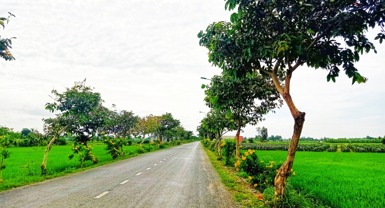 Những làng quê tỉnh Long An đẹp lạ thường khi anh chàng Sài Gòn ...