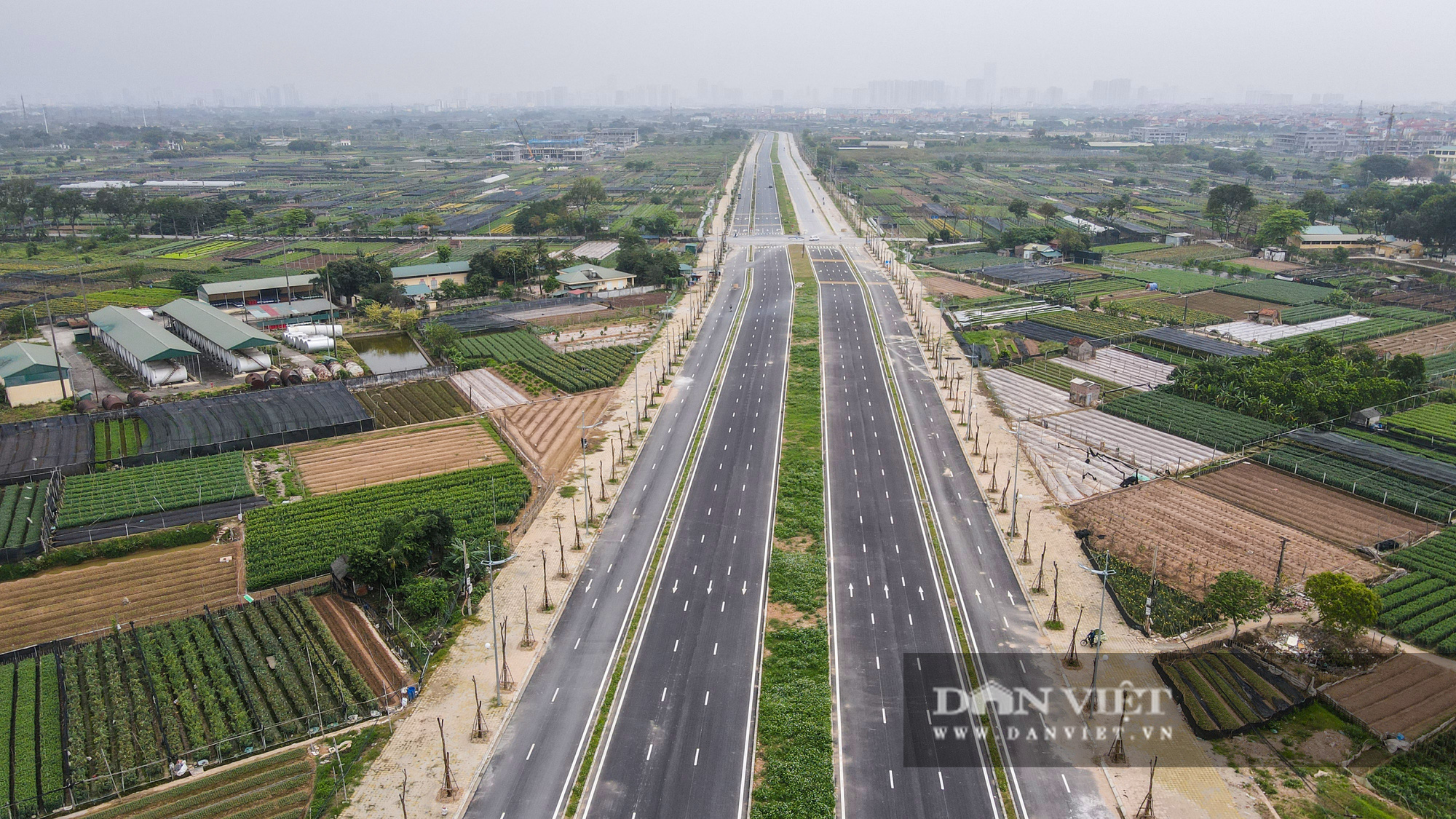 Tuyến đường 480 tỷ với 10 làn xe, đi qua 3 phường quận Bắc Từ Liêm - Ảnh 1.