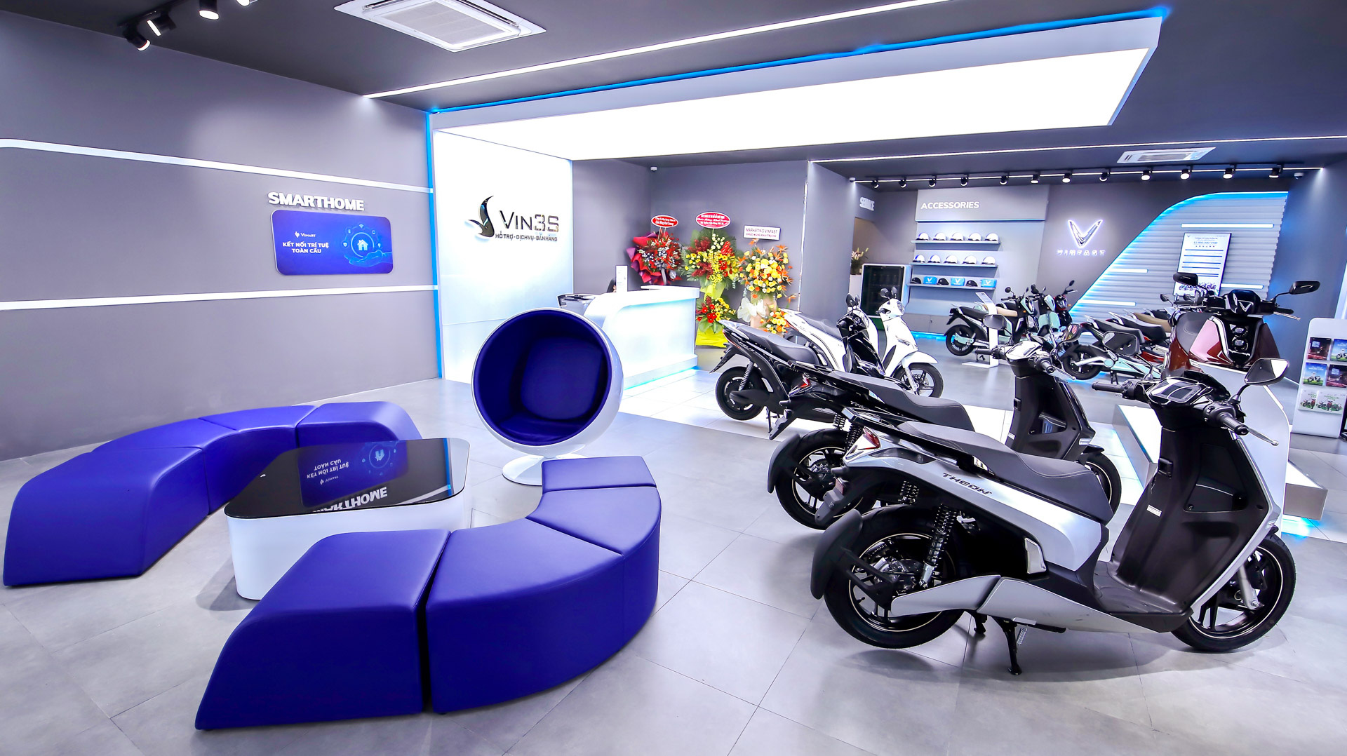  Khai truowng 64 showroom xe máy điện VinFast kết hợp trung tâm trải nghiệm Vin3S toàn quốc - Ảnh 4.