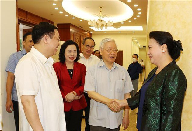 Giới thiệu nhân sự để bầu Chủ tịch Quốc hội thay bà Nguyễn Thị Kim Ngân - Ảnh 1.