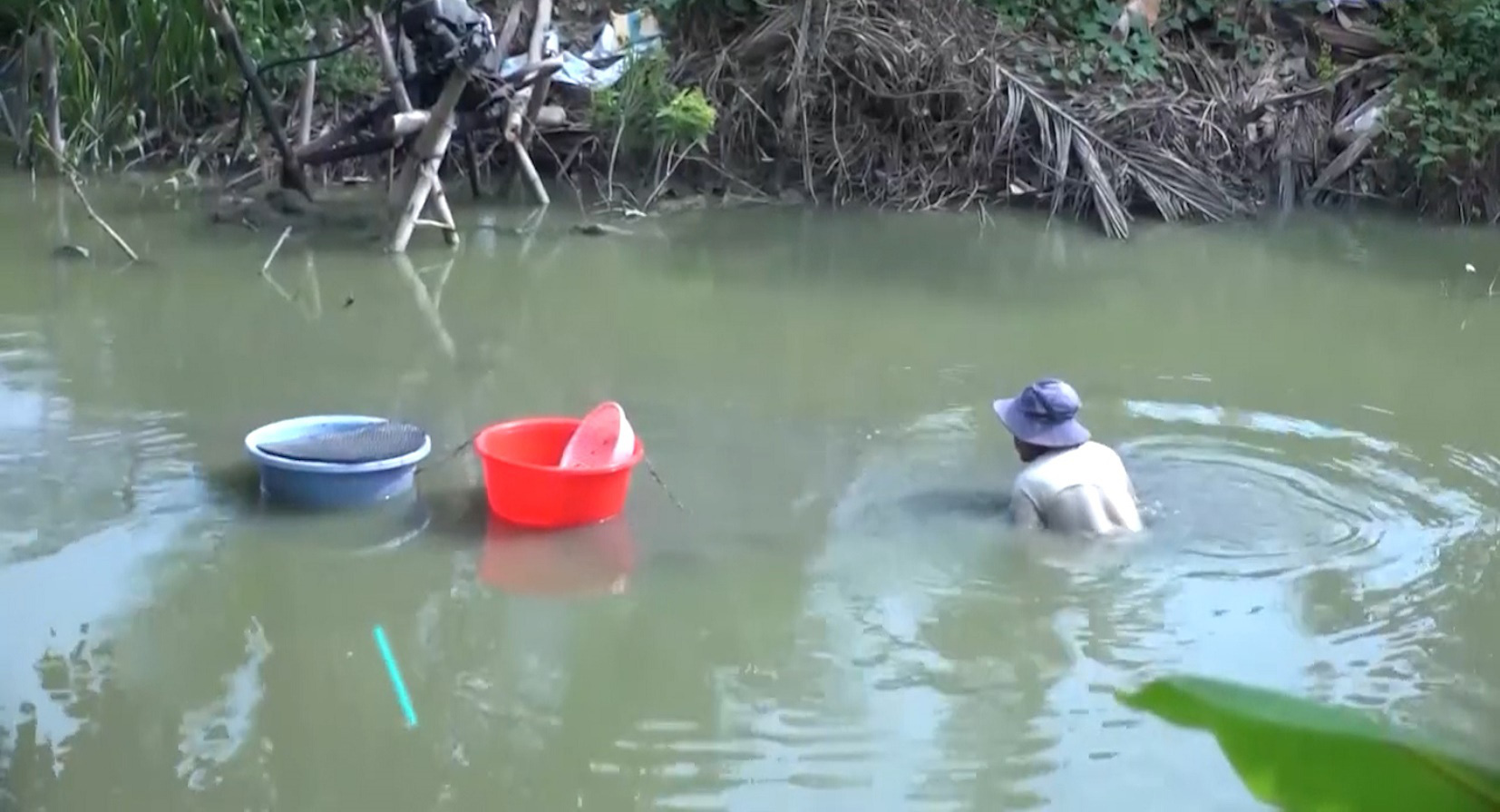 Săn trùn chỉ, nghề &quot;hạ bạc&quot; nhưng ăn nên làm ra - Ảnh 3.