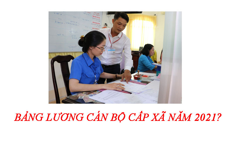 Bảng lương cán bộ cấp xã năm 2021? - Ảnh 1.