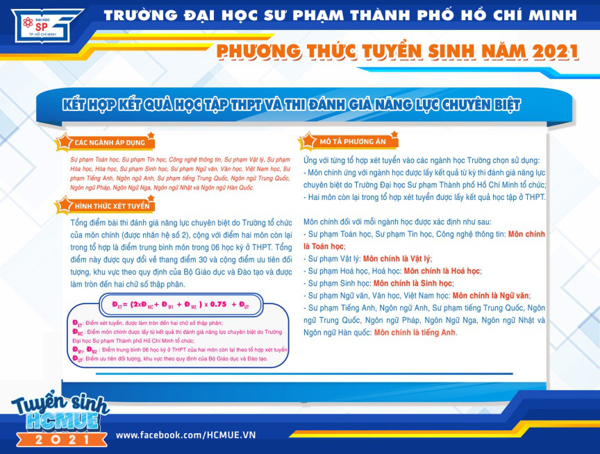 Thông tin quan trọng về kỳ thi đánh giá năng lực chuyên biệt của ĐH Sư phạm TP.HCM - Ảnh 1.