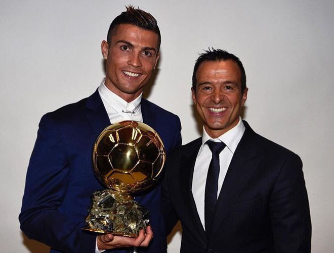 Mendes nổi tiếng khắp thế giới nhờ Ronaldo.