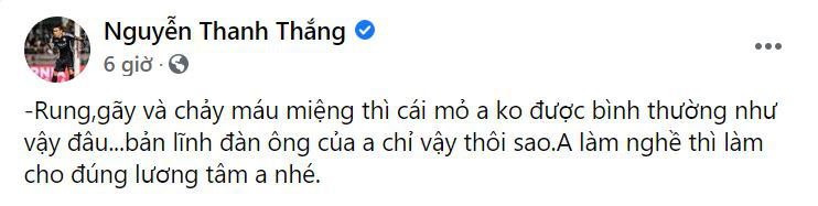 Cầu thủ TP.HCM bênh Thanh Thắng, tố ngược trọng tài &quot;vô lương tâm&quot; - Ảnh 2.