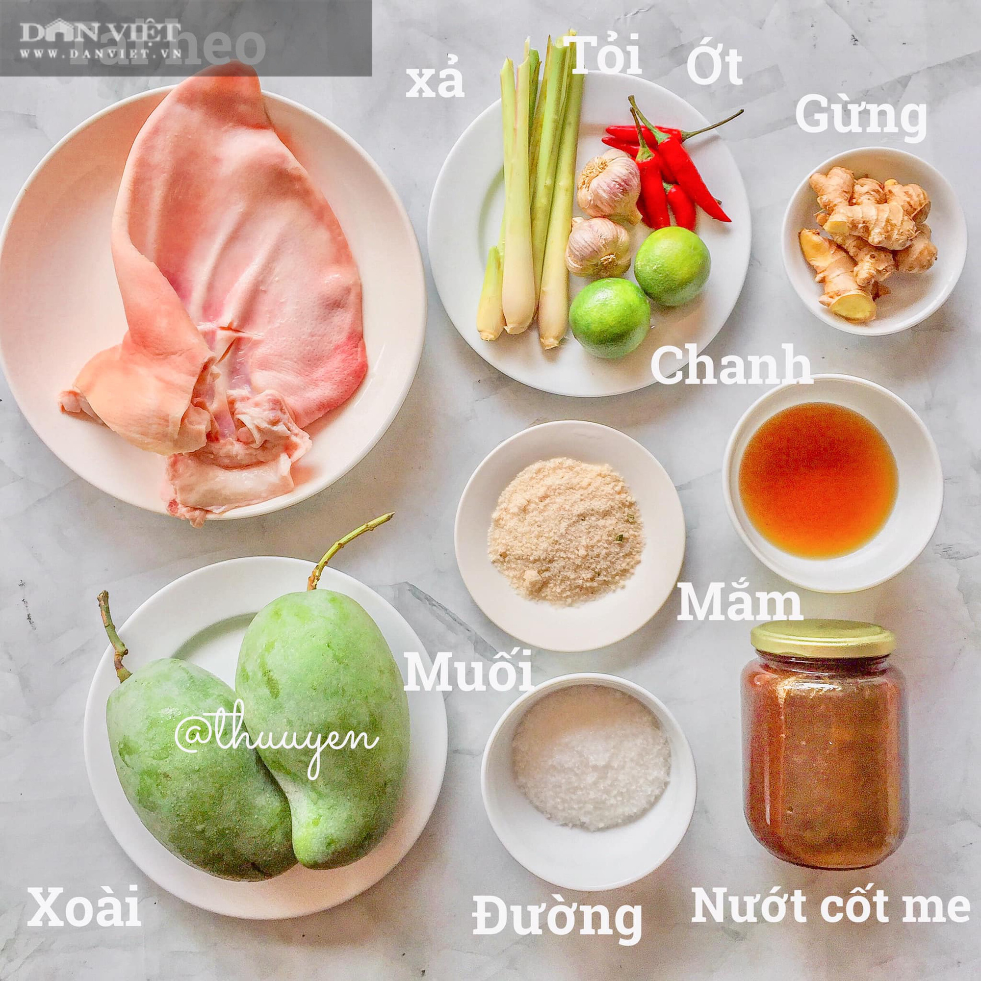 Tai heo trộn xoài ăn hoài không ngán - Ảnh 2.