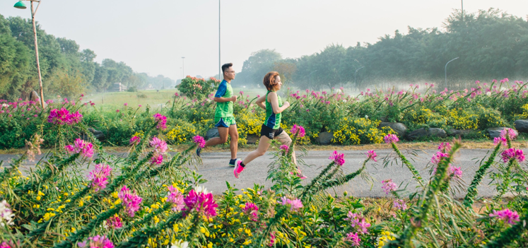 Ecopark Marathon 2021 - Ngắm cung đường chạy giữa thiên nhiên &quot;siêu chất&quot; trước giờ G - Ảnh 4.