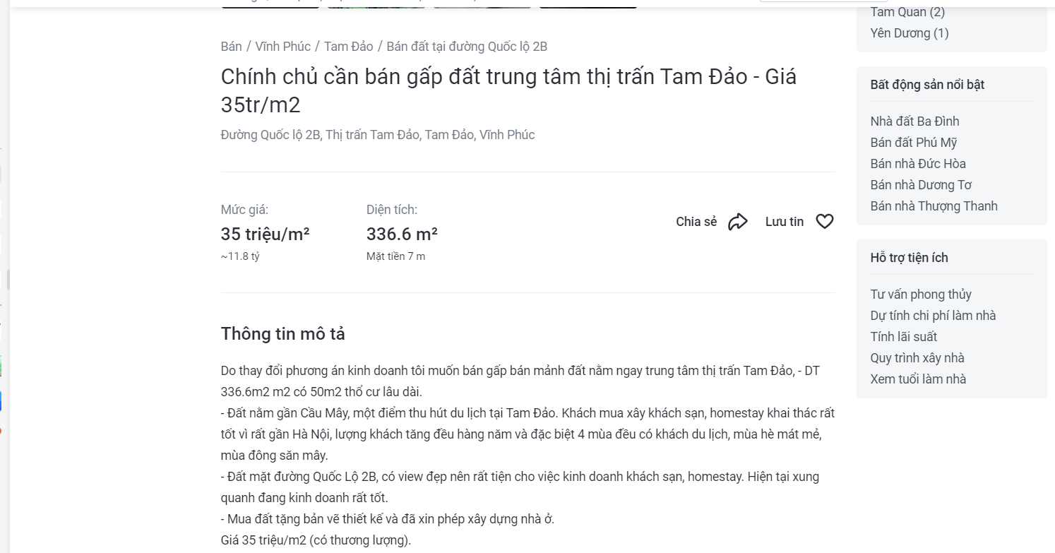 Vĩnh Phúc: Giá đất vọt từ vài trăm triệu lên tiền tỷ, người có đất vớ bẫm, người nghèo khó mua nhà - Ảnh 1.