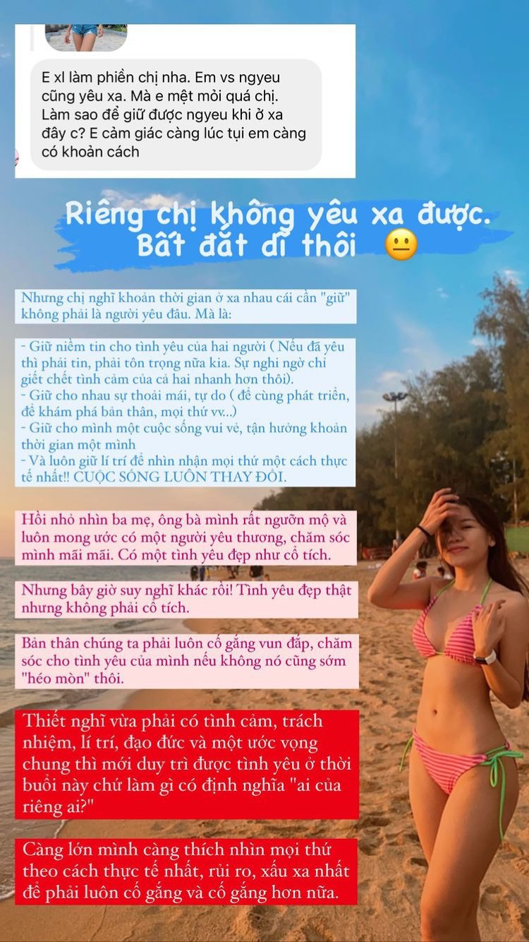 Lại phải yêu xa, bạn gái Đặng Văn Lâm than thở điều đắng lòng - Ảnh 2.