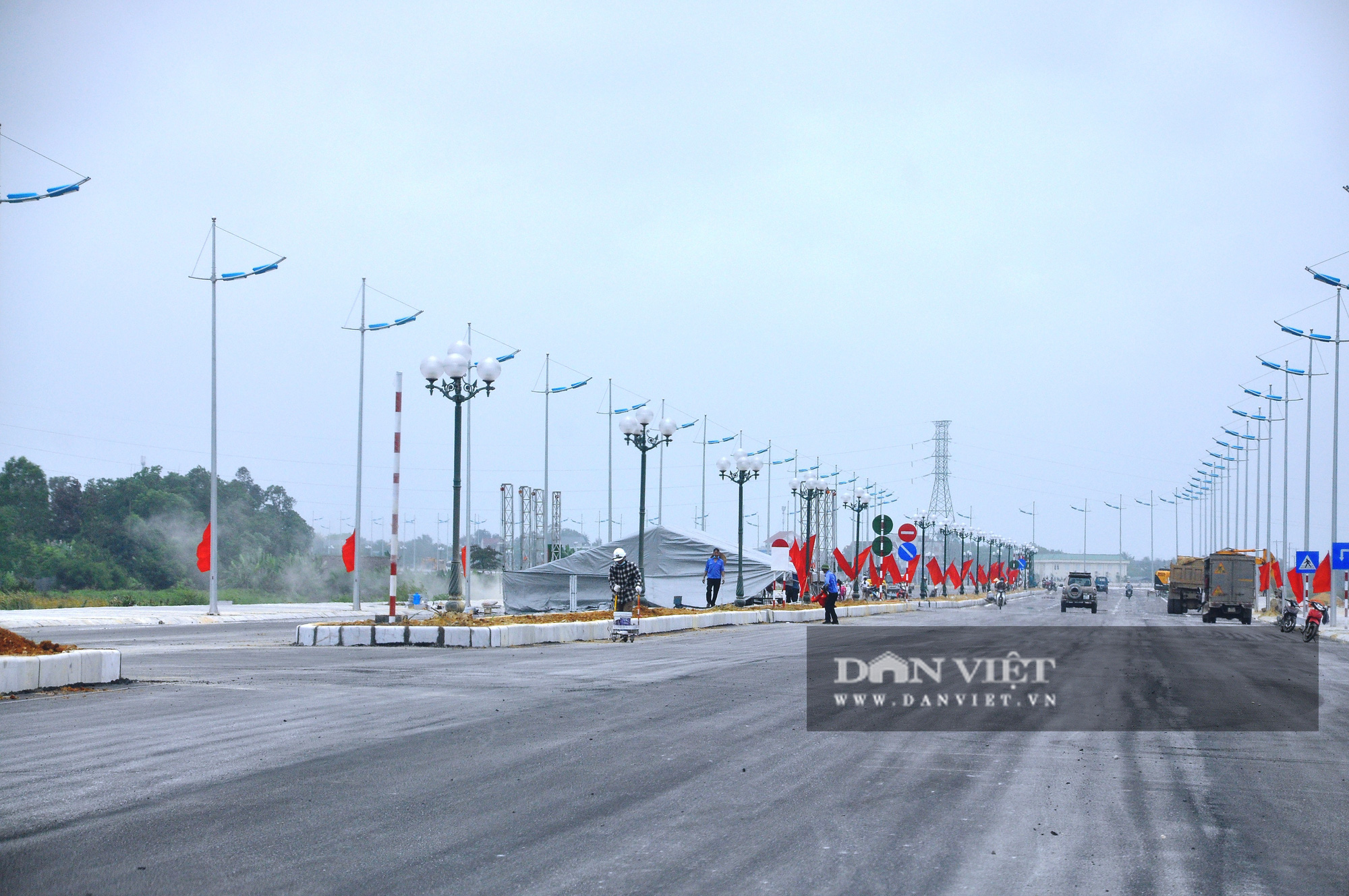 Cận cảnh dự án đường ven biển Nghi Sơn - Sầm Sơn có tổng mức đầu tư hơn 1.479 tỷ đồng trước ngày thông tuyến - Ảnh 6.