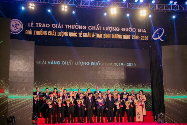 C.P. Việt Nam đạt Giải Vàng Chất lượng Quốc gia năm 2020 - Ảnh 2.