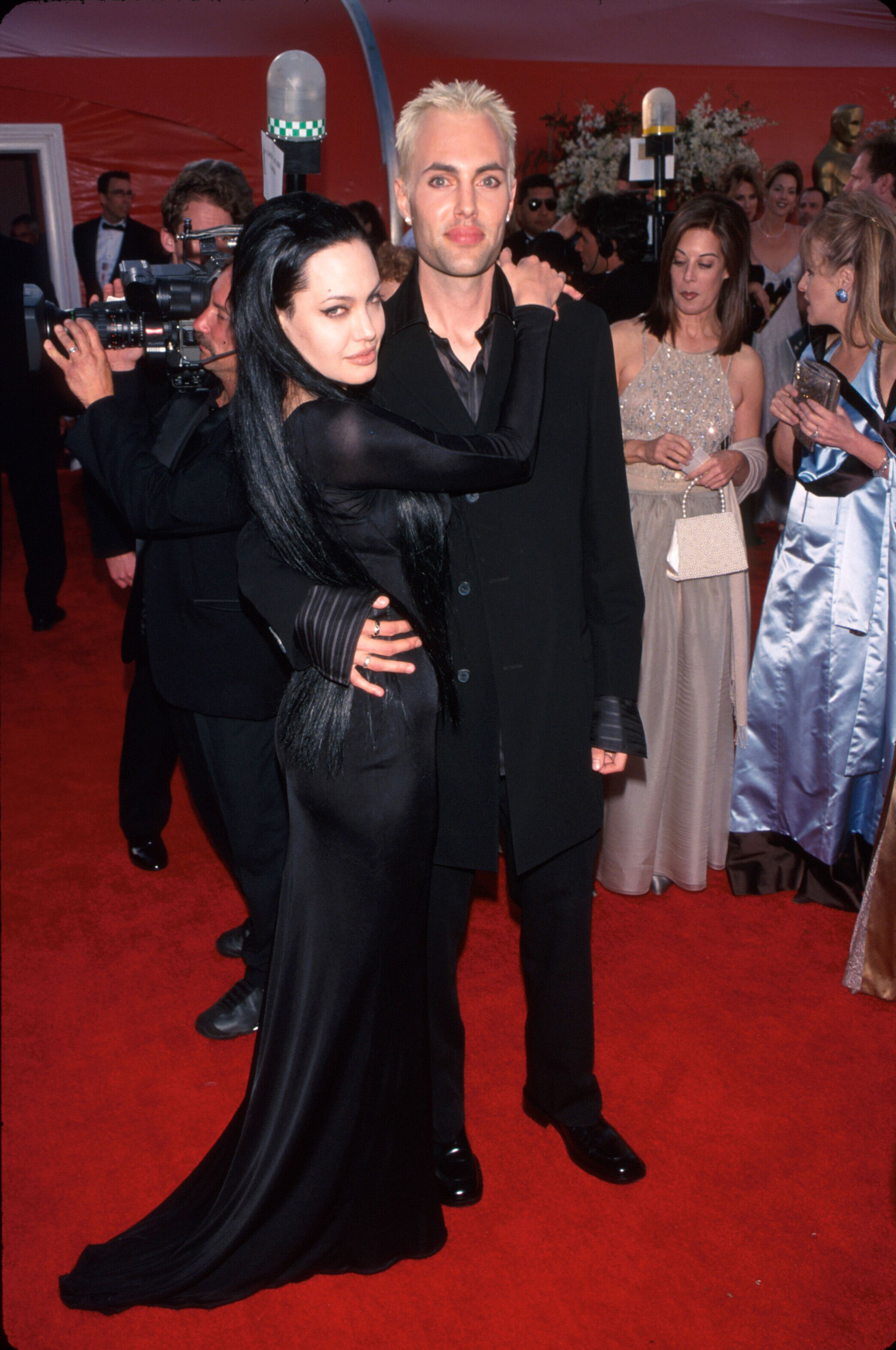 Angelina Jolie hon anh trai o Oscar anh 5