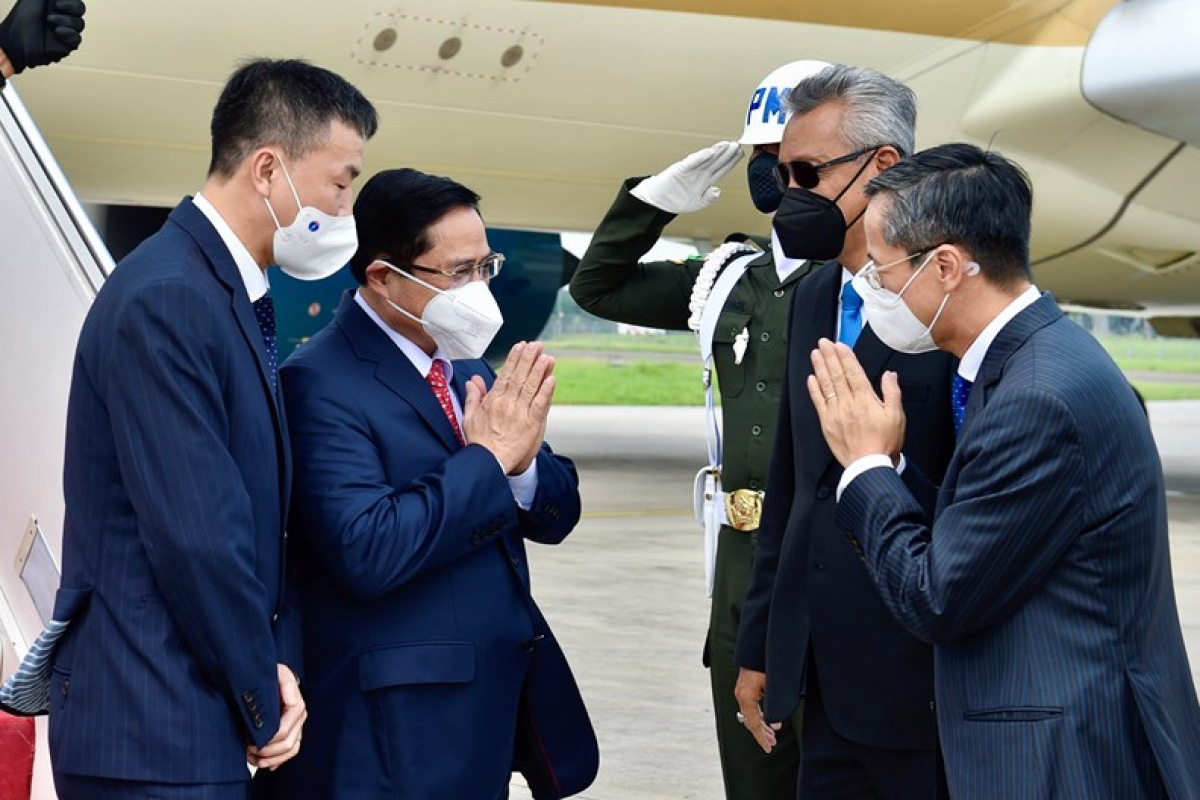 Nhìn lại chuyến công du nước ngoài đầu tiên của Thủ tướng Phạm Minh Chính - Ảnh 3.